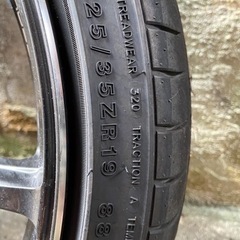 19インチ　8.5J PCD100  2本の画像