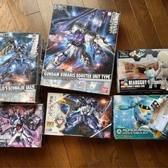 ガンダムプラモ6個セット