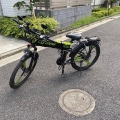 フル電動自転車　Cyrusher 貸します　レンタル　サブスク
