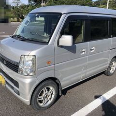 コミコミ車検2年付 エブリィワゴン ターボ 4WD AT 車中泊の画像