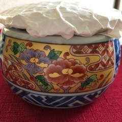 【未使用品】有田焼　夢彩磁器　蓋付きの画像