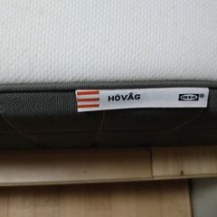 IKEA　マンダール　ベッドフレーム　セミダブルの画像