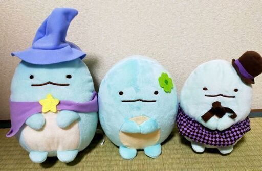 すみっコぐらし　とかげ　ぬいぐるみセット
