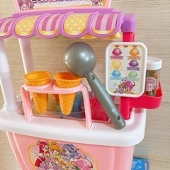 プリキュアのときめく アイスクリームカートの画像