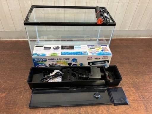 ☆60サイズ水槽、ポンプ、ヒーターセットで