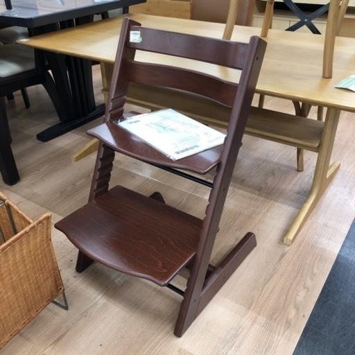 STOKEE ベビーチェア ブラウン トリップトラップ【トレファク上福岡】