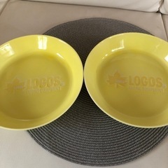 ロゴス、大きめお皿２枚の画像