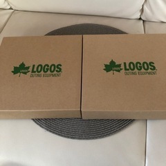 ロゴス、大きめお皿２枚の画像