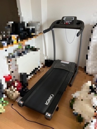 北海道　江別市/北翔大学近郊　IGNIO/イグニオ 電動ルームランナー IG トレッドミル-R16sランニングタイプ 1.0～16.0km/h 動作確認済　イグニオ　ランニングマシン　トレッドミル