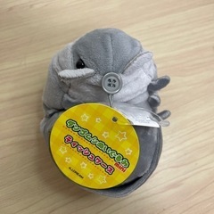 【タグ付き】ダンゴムシ　ぬいぐるみ　ティッシュケース