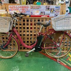 【価格見直し★】BRIDGESTONE ﾌﾞﾘﾁﾞｽﾄﾝ 24インチ電動自転車 フロンティアDX F.Xベルベッドローズ 2020年モデル 【愛品倶楽部柏店】の画像