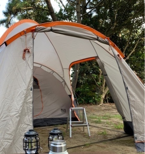 【売却済】キャンプ用テント  3回使用 ティンバーリッジ ６人用 ツールームテント Timber Ridge