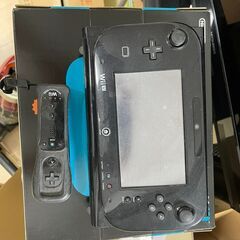 WiiU 32GB　ファミリープレミアムセットkuro　値下げしましたの画像