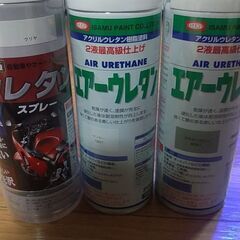 新品未使用、ウレタンクリア、プラサフ一本1000円