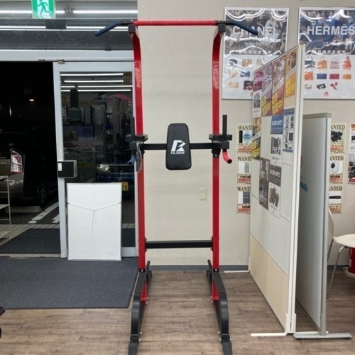 ★売約済　懸垂マシン チン&ディップスジム ぶら下がり健康器 F.R.JAPAN ファインティングロード