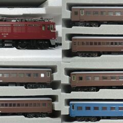 Nゲージ TOMIX ED75+旧型客車 東北本線普通列車セットの画像