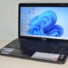 最新Windows11+office 新品爆速SSD256GB 東芝dynabook T451/35DBD core