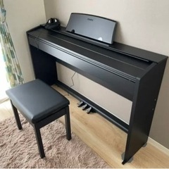 2022年⭐︎美品⭐︎電子ピアノCASIO PX-770BK 高低椅子・ヘッドフォン付 88鍵の画像