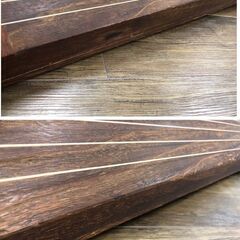 美品 琴 稽古用 13弦 すだれ彫り 並甲 角巻 和楽器 　約183cm の画像