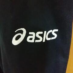 メンズ用 アシックス ジャージパンツ Oサイズ【美品】の画像