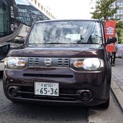 日産　キューブ　女性ワンオーナー美車