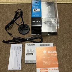 コンデンサーマイク　sony ECM-PC60
