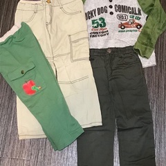 【110サイズ】ズボン3洋服1のまとめ
