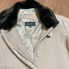 エディーバウアー ツイード調コート Mの画像