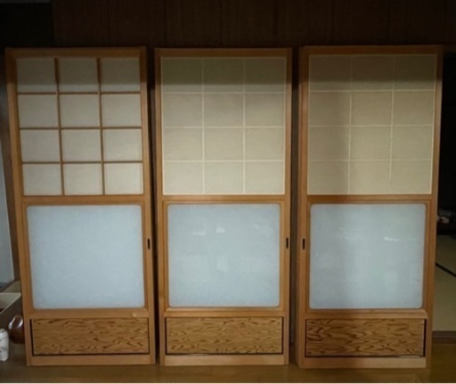 障子　8枚　お値下げしました！