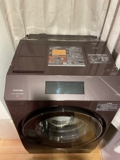 東芝★ドラム式洗濯乾燥機 ZABOON TW127XP1LT※５年保証付