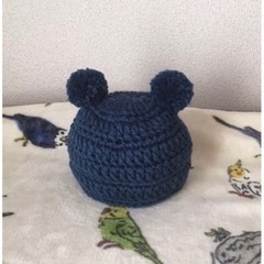 【500】No.9 クマ耳ベビー帽子