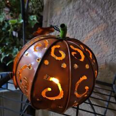ブリキ ランタン　jack-o-lantern　