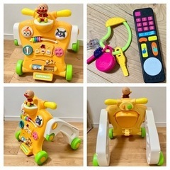 お値下げ☆アンパンマン　2way へんしんウォーカー　手押し車　...