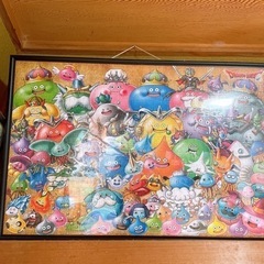 【配送可能】ドラゴンクエスト　スライム集合　パズル　完成品　特大