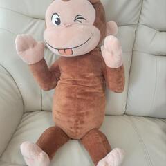 おさるのジョージ ギガジャンボ べろべろばあ ぬいぐるみ