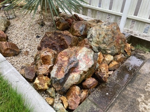 ドライガーデン　岐阜石　みかも石　大量