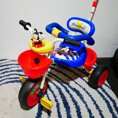 ミッキー三輪車　ほぼ使用していません　前橋市より