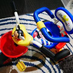 ミッキー三輪車　ほぼ使用していません　前橋市より