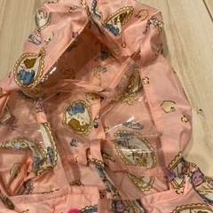 プリンセス柄ポンチョの画像