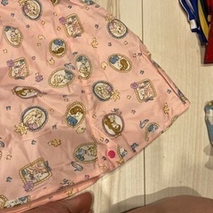 プリンセス柄ポンチョの画像