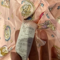 プリンセス柄ポンチョの画像