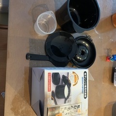 2合炊き　電子レンジ専用炊飯器