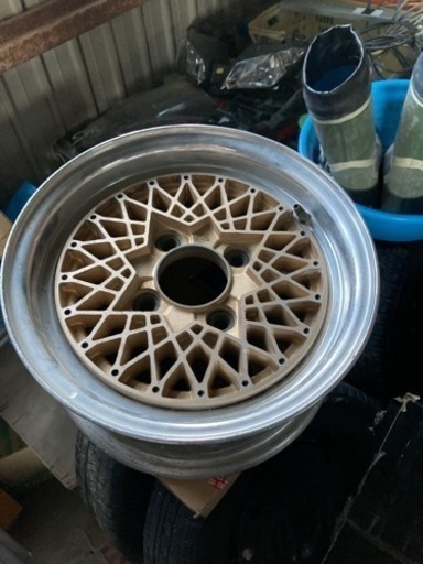 旧車ホイール　13インチ　4本　メーカー不明