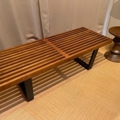 ネルソンベンチ リプロダクト ジョージネルソン プラットフォームベンチ