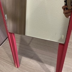 【引き取りの方無料！】全身ミラーの画像