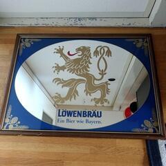 レーベンブロイ 大型パブミラー