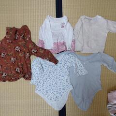 女の子服　夏秋冬物　80〜90　合計22着の画像