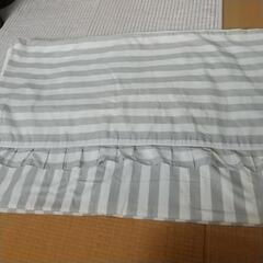 シングル掛け布団カバー グレー