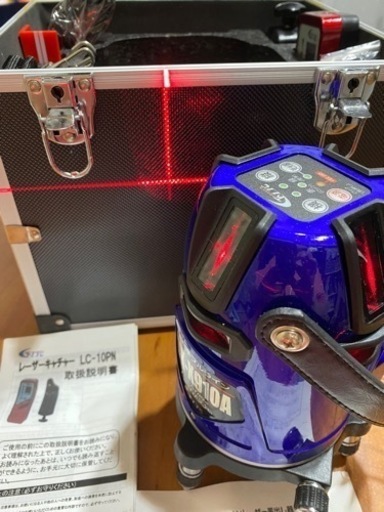 【新品お値下げ！】レーザーキャッチャー　水平器　レーザー墨出し