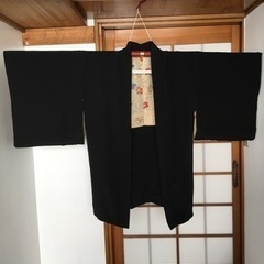和服　黒草履の画像